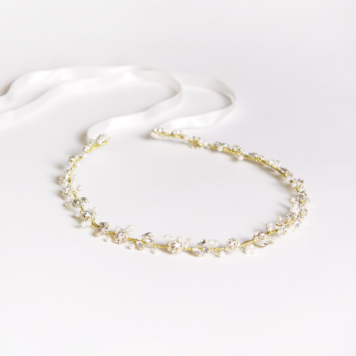 Haarband Gold