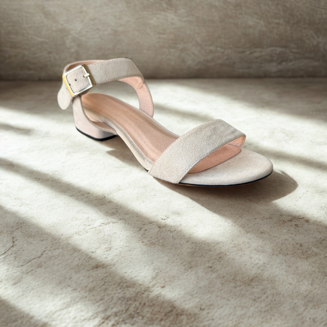Brautschuhe Sandaletten No2 Nude Suede