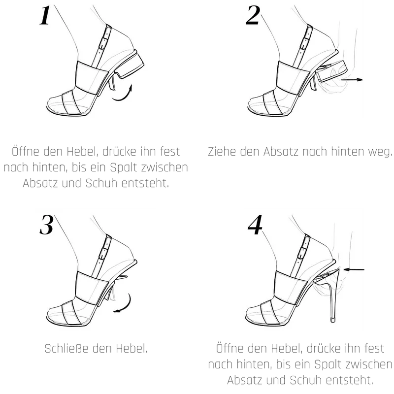 Brautschuhe Queen Bee in silber