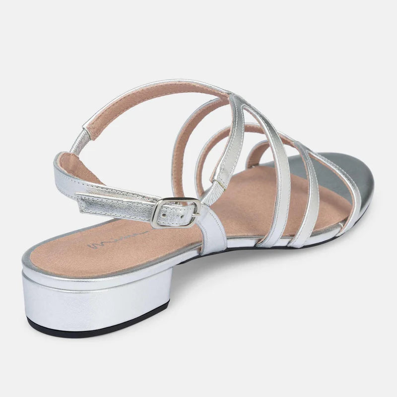 Brautschuhe Queen Bee in silber