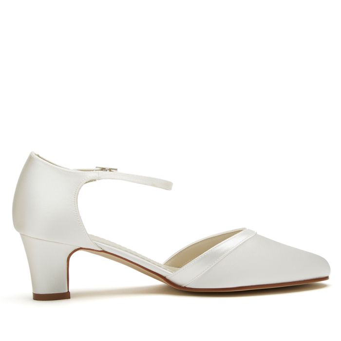Brautschuhe Anika in Ivory Satin