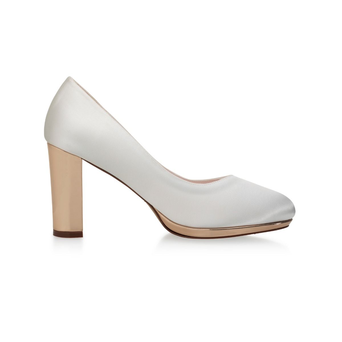 Brautschuhe Claire in roségold