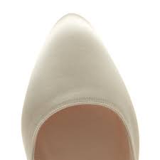 Brautschuhe Alise in Ivory Satin