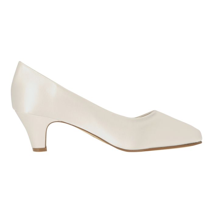 Brautschuhe Megan in ivory (elfenbein)