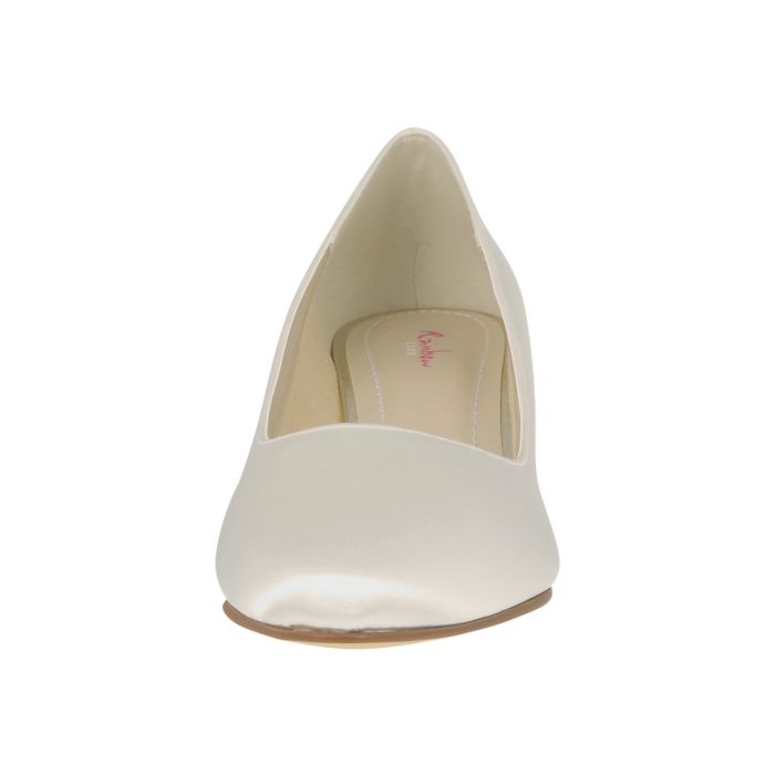 Brautschuhe Megan in ivory (elfenbein)