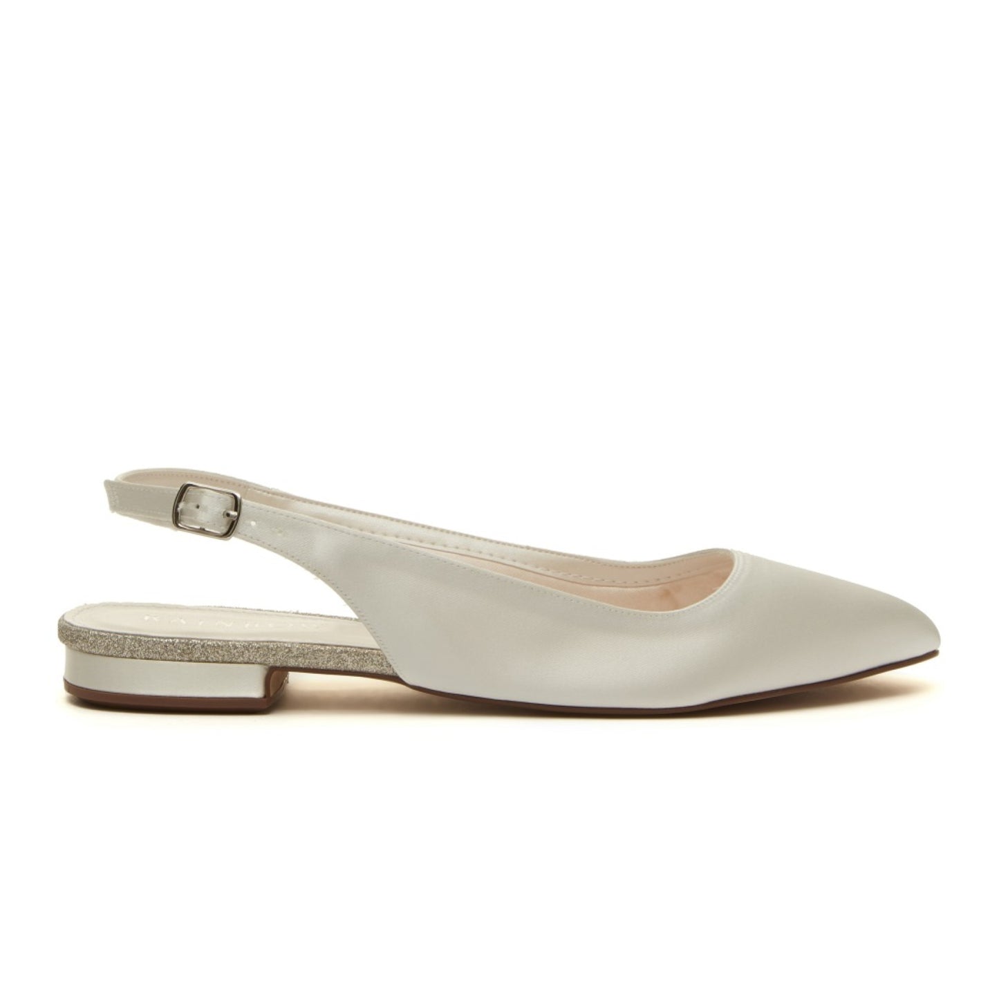 Brautschuhe Alise in Ivory Satin