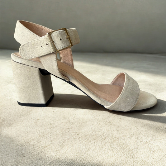 Brautschuhe Sandaletten No2 Nude Suede