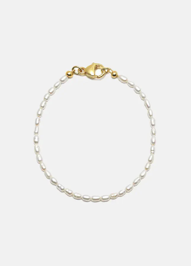 Perlenarmband Always Gold