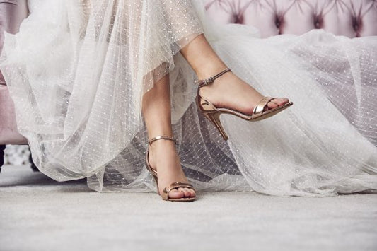 Brautschuhe Dali Rosegold