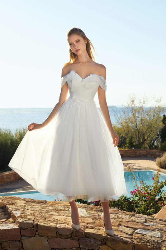 Kurzes Brautkleid