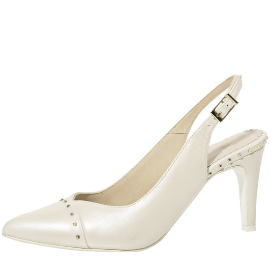Brautschuhe Myrli Perle Leather