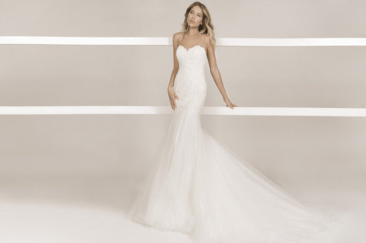Brautkleid Meerjungfrau