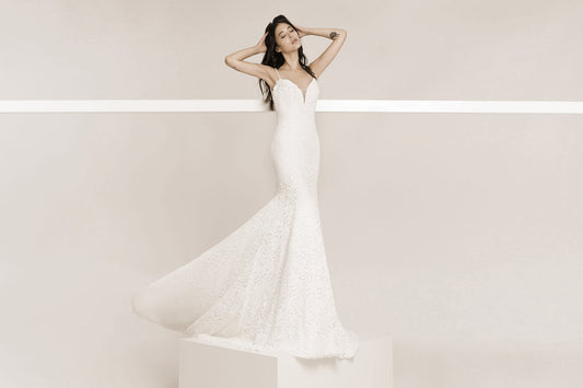 Brautkleid Meerjungfrau