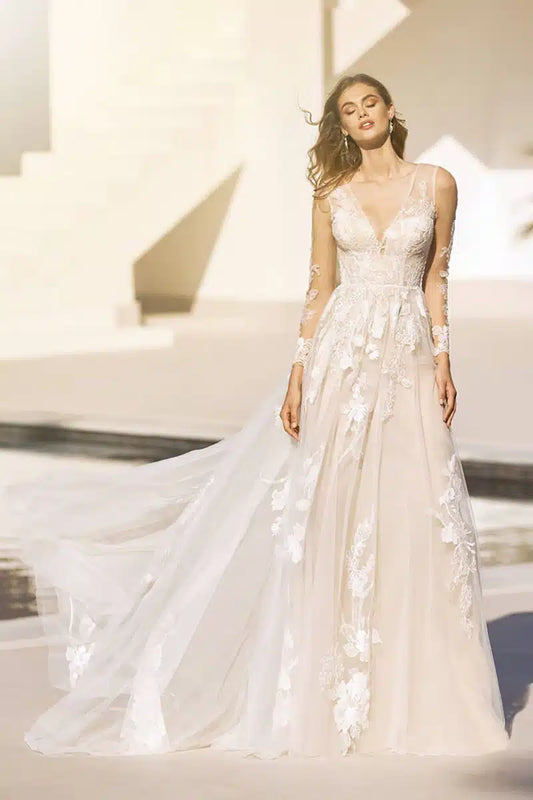Brautkleid A-Linie
